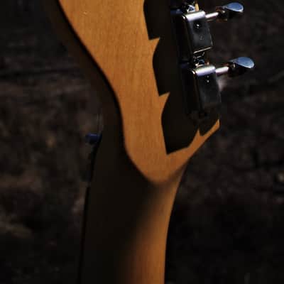 Micro-Frets Spacetone 1971 Red Transparent. VERY RARE. Excellent Guitar. MicroFrets custom guitar. image 25