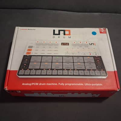 IK Multimedia UNO Drum Analog/PCM Drum Machine 2019 - Present - White / Black image 4