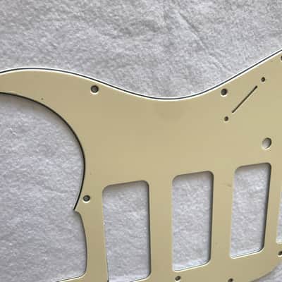 For Fender Stratocaster Strat P90 3 Pickup Guitar Pickguard,3 Ply Vintage Yellow image 2