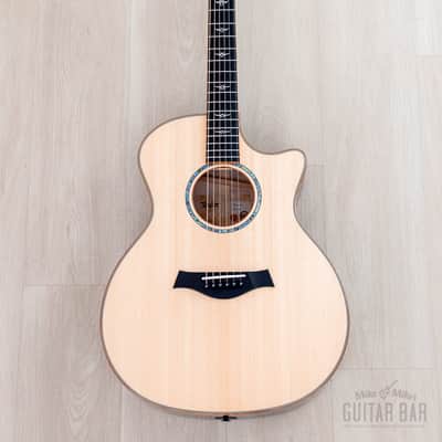 2023 Taylor Custom Grand Auditorium Acoustic Electric Guitar Trans Purple w/ Lutz Spruce + Quilted Maple image 2