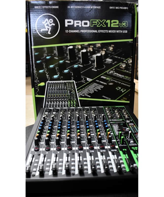 Mackie ProFX12v3 12-Channel Professional Effects Mixer image 1