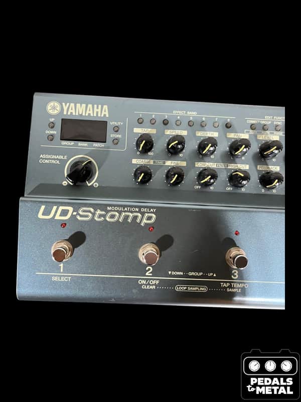 Yamaha UD Stomp Modulation Delay 2000s - Blue - X17720 | Reverb