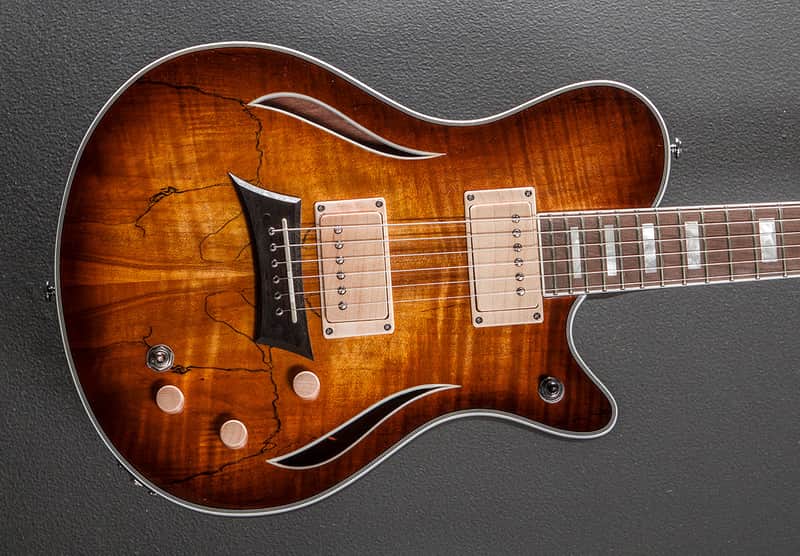 Michael Kelly Hybrid Special - Spalted Maple Burst image 1