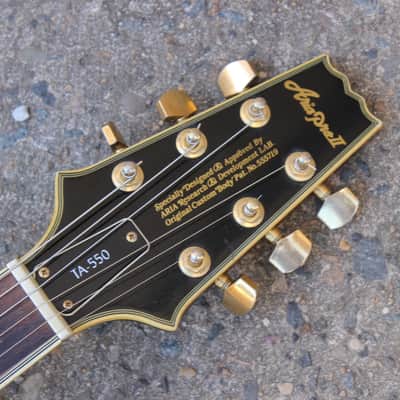 1991 Aria Pro II TA-550 335 Style Hollowbody (Walnut) MIJ | Reverb