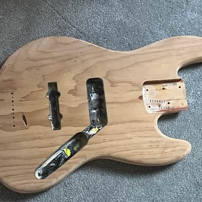 Fender American Professional II Jazz bass body V 5-string unfinished image 1