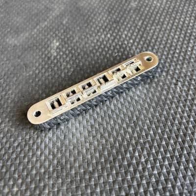 1970's Schaller Chrome Nashville Tune-O-Matic Bridge For Gibson Guitars image 2