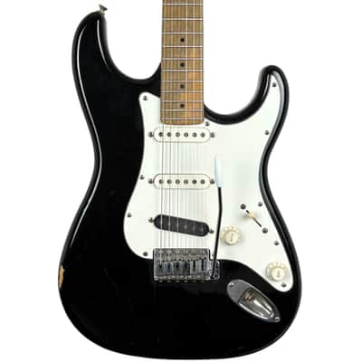 Fender Japan Stratocaster - Black image 1