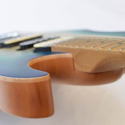 Suhr Modern Satin Flame LTD Island Burst RM image 12