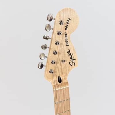 Fender Squier Paranormal Esquire Deluxe Electric Guitar - Black image 6