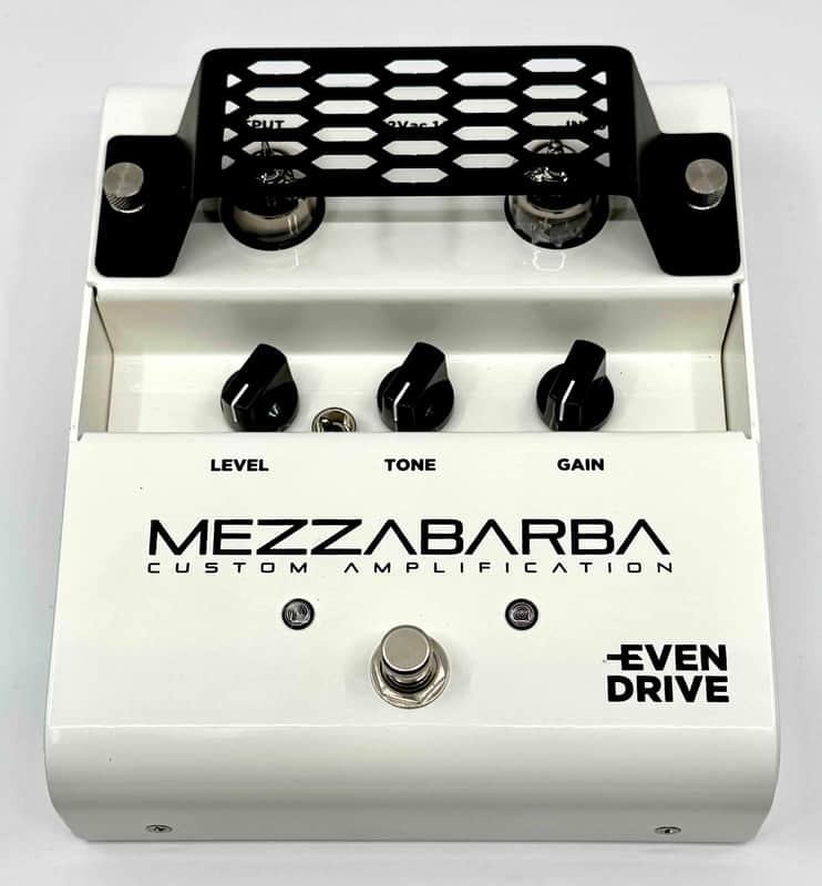 Mezzabarba - Even Drive - Overdrive/Distortion Pedal - White/Black image 1