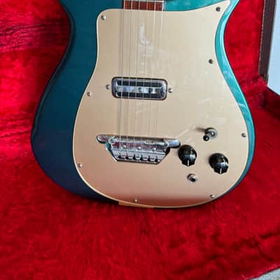 Rickenbacker Combo 1000 1963  electric guitar w/ original case - Two Tone Turquoise image 5