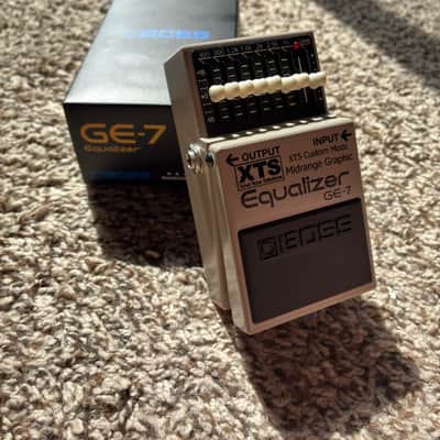 Boss GE-7 XTS Custom Mods Midrange Graphic Equalizer 2025 - Silver / Gray image 2