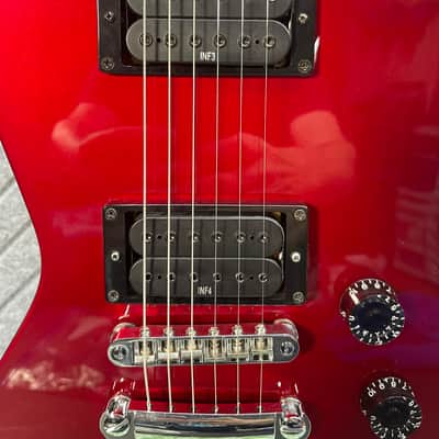 Ibanez DT-200 FR Destroyer CHERRY! Reissue 2005 In USA SkunkWerx Stage Ready SetupFire Red Metallic Vintage Case image 6