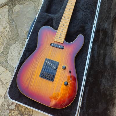 Charvel The Legend / Model 7 SS with Maple Fretboard 1986 - 1989 - Sunburst image 6