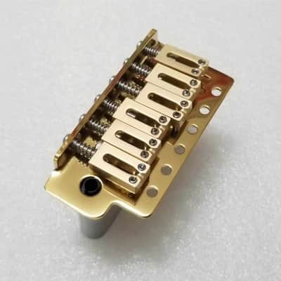 Warmtone Tremolo Series #1 M1 Strat Style Gold Vintage 6 Screws 10.5mm String Spacing image 1