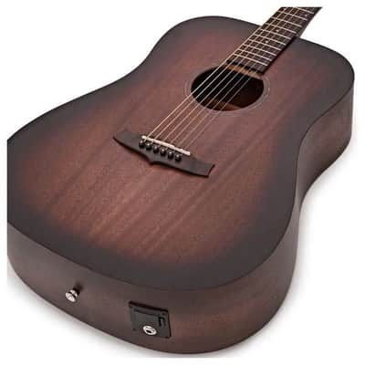 Tanglewood TWCR DE Crossroads Dreadnought Best Beginner Acoustic Guitar for Starters, Whiskey Burst image 3