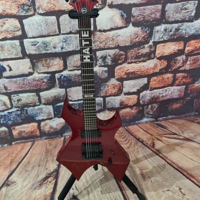 B.C. Rich Mick Thomson "7" Signature NJ Red *RARE* + EMG 81/85 + Hardcase image 2