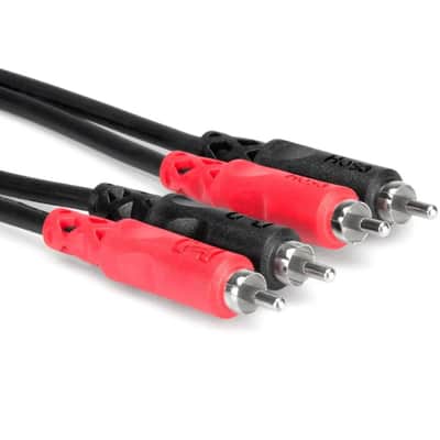 Hosa CRA203 Dual RCA Stereo Interconnect - 3 Meter image 1