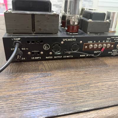 Vintage 1959 Bogen Challenger CHA33 Guitar amp conversion Tube guitar amp image 10