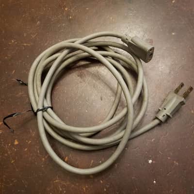 Belden Ampex 3M Early Grounded Equipment Cord Power Cable Vintage Oval 163 almost-PH163 1965 image 2