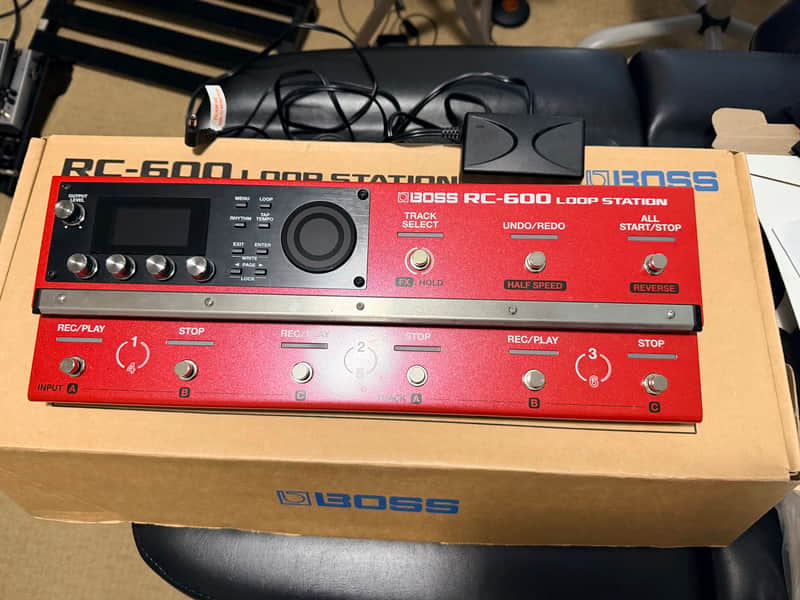 Boss RC-600 Loop Station 2021 - Present - Red image 1