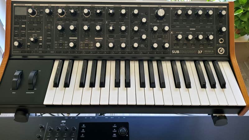Moog Subsequent 37 Analog Synth 2010s Black image 1