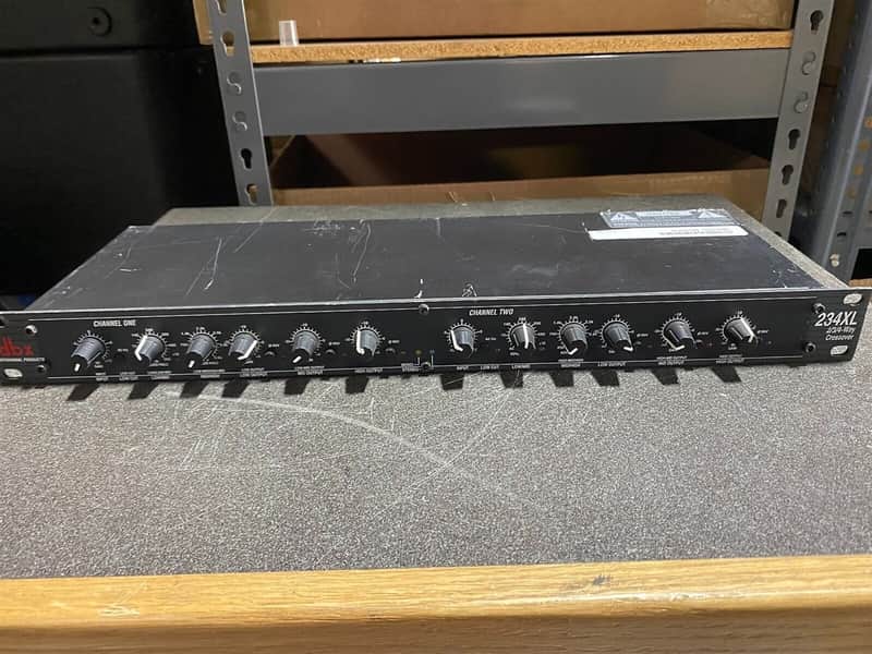 DBX 234 XL Stereo 2/3 Way, Mono 4-Way Crossover (USED) | Reverb