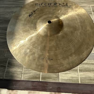 Istanbul Agop Mel Lewis 1982 13" high hats hi hat image 2