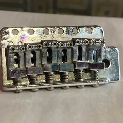 Unknown Stratocaster Style Bridge - Chrome image 1