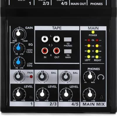 Mackie MIX5 5-Channel Compact Mixer image 1