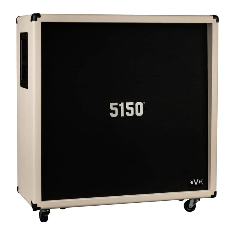 EVH 5150 Iconic Series 160W 4 x 12-Inch Celestion Speakers MDF Cabinet (Ivory) image 1