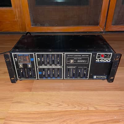Vintage Tapco 4400 Stereo Reverberation System Spring Reverb & EQ for Repair image 1
