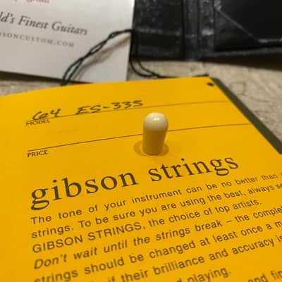 Gibson ES-335 Custom Shop 1964 Reissue - Vintage Burst, 3340g image 12
