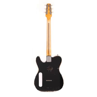 Berly Guitars Thinline T-Style Guitar Aged Black Used image 4