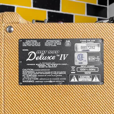 2021 Fender Hot Rod Deluxe IV Limited Edition Tweed Celestion Speaker 1x12" Combo image 8
