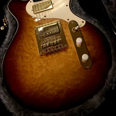 Holzknecht Guitars Harlan, Birdseye Maple Top, Boutique, Custom Shop Chambered Double Cut, Benedetto image 20