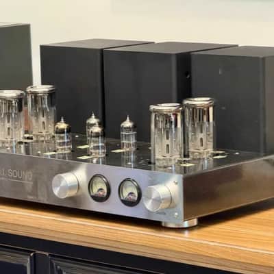 GU-50 Tube Amplifier — Rare Vintage Push-Pull Hi-End Amp • 2×50W RMS • Handmade Ukraine image 3