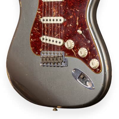 Fender Custom Shop 60's Stratocaster 2018 relic Pewter image 3