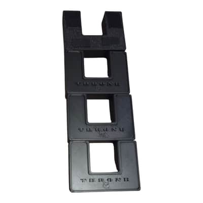 Drum Throne Mat Marker 4-Pack - Black image 1