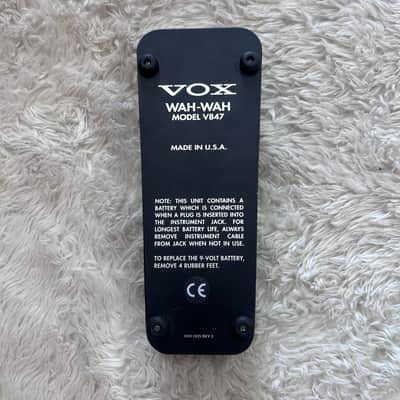 Vox V847 Wah 1994 - 2006 - Black / Chrome image 2