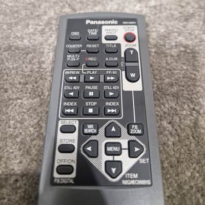 Genuine Panasonic N2QAEC000024 Video Camera Remote Control – Remote Control - Like New w/ Strap image 5
