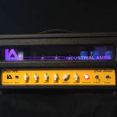 Industrial Amps Overdrive 15 Handmade Boutique Tube Guitar Amplifier, Black Tolex image 1