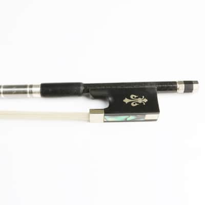 New 4/4 Carbon Fiber Violin Bow, Checkered Grain Pattern image 10