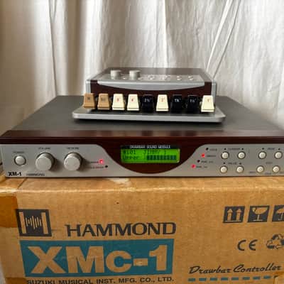 Hammond XM-1 Drawbar Sound Module & XMC-1 drawbars control New battery!!