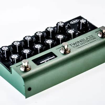 New T-Rex TwinBlaze Two Channel Tube Distortion Guitar Effects Pedal Twin Blaze image 3