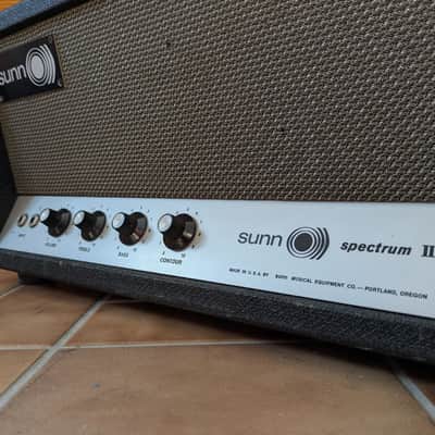 Vintage 1960s Sunn Spectrum II Bass/Guitar Tube Amp image 7
