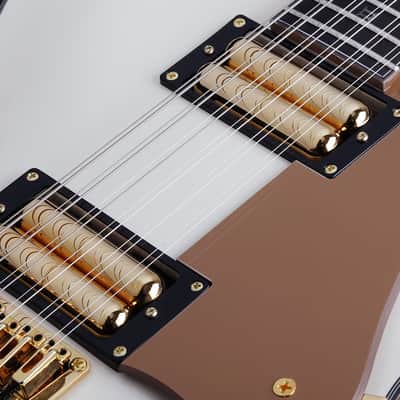 Schecter Wayne Hussey Corsair-12 - Ivory (267) image 6