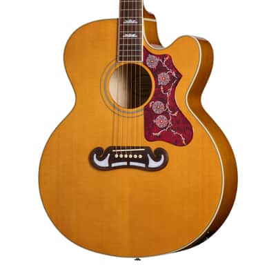 Epiphone J-200 Studio EC Natural - Acoustic Guitar image 3