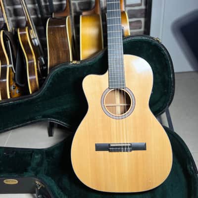 Martin 000C12-16E Nylon String - Left-Handed 2018 - Natural Gloss Top, Satin Back/Sides image 1