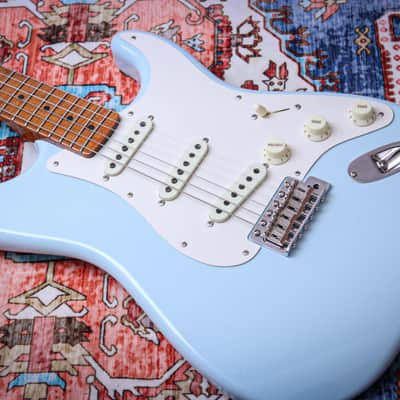 FENDER USA Custom Shop 50's Ltd Roasted Closet Classic Stratocaster "Sonic Blue + Roasted Maple" (2025) (Reserved) image 6